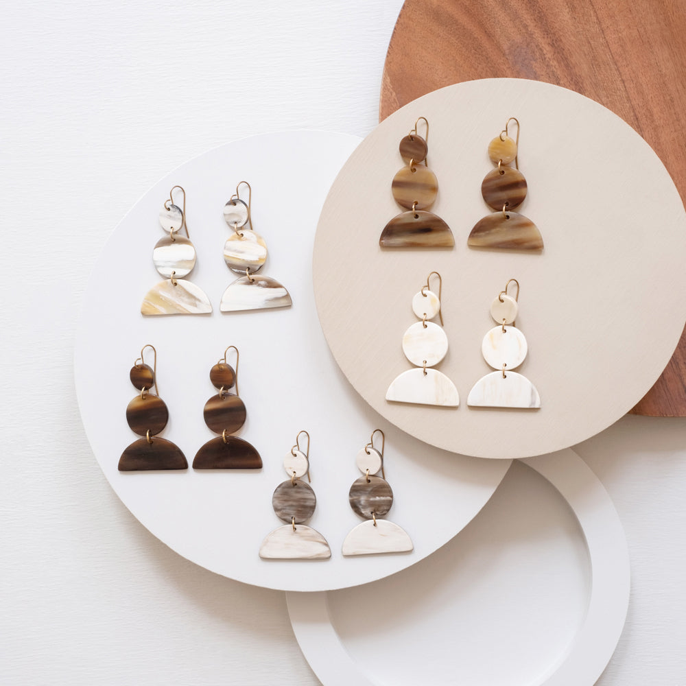 Ugandan Rising Sun Earrings