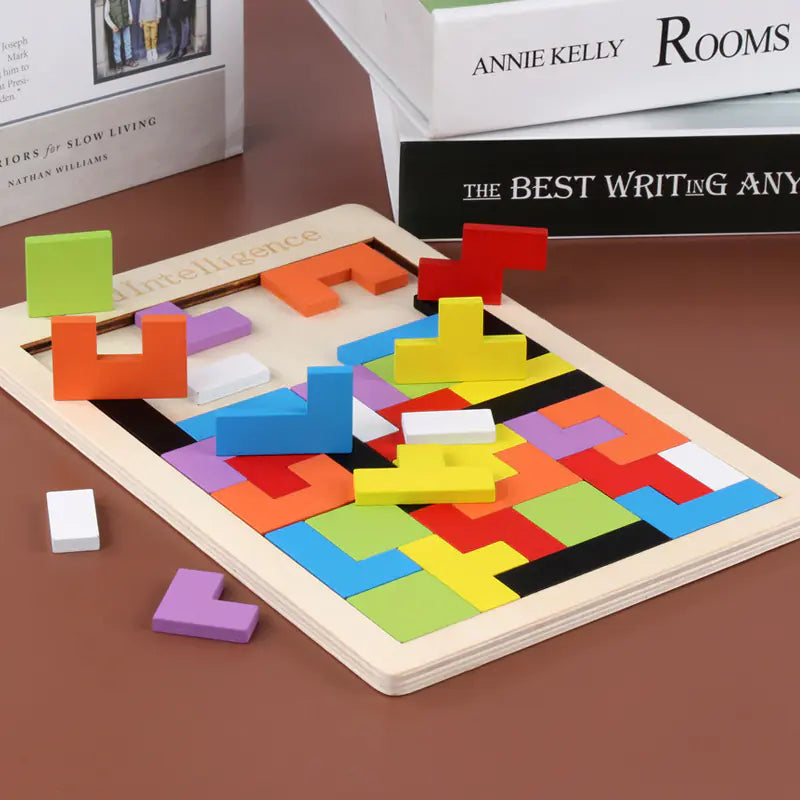Tetris Wooden Puzzle