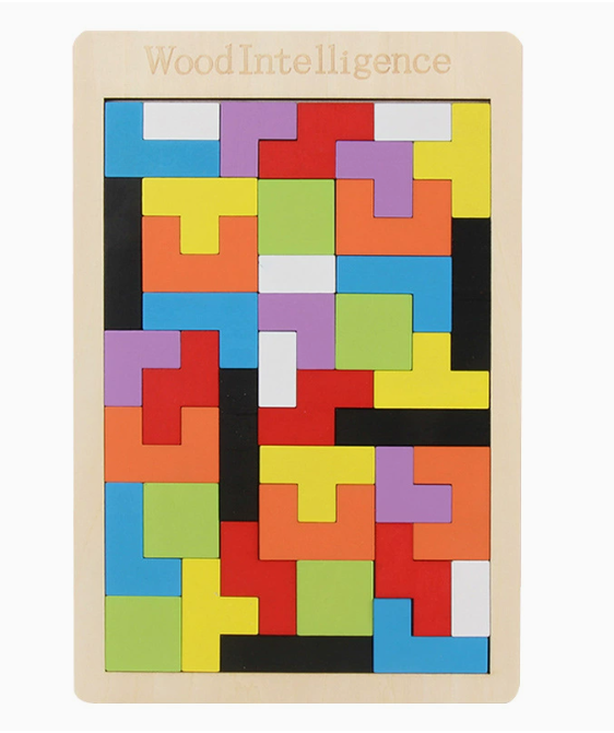 Tetris Wooden Puzzle