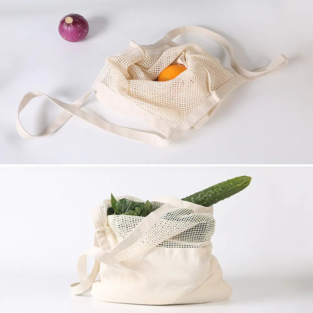 Eco-Friendly Cotton Canvas Grocery Tote Bag