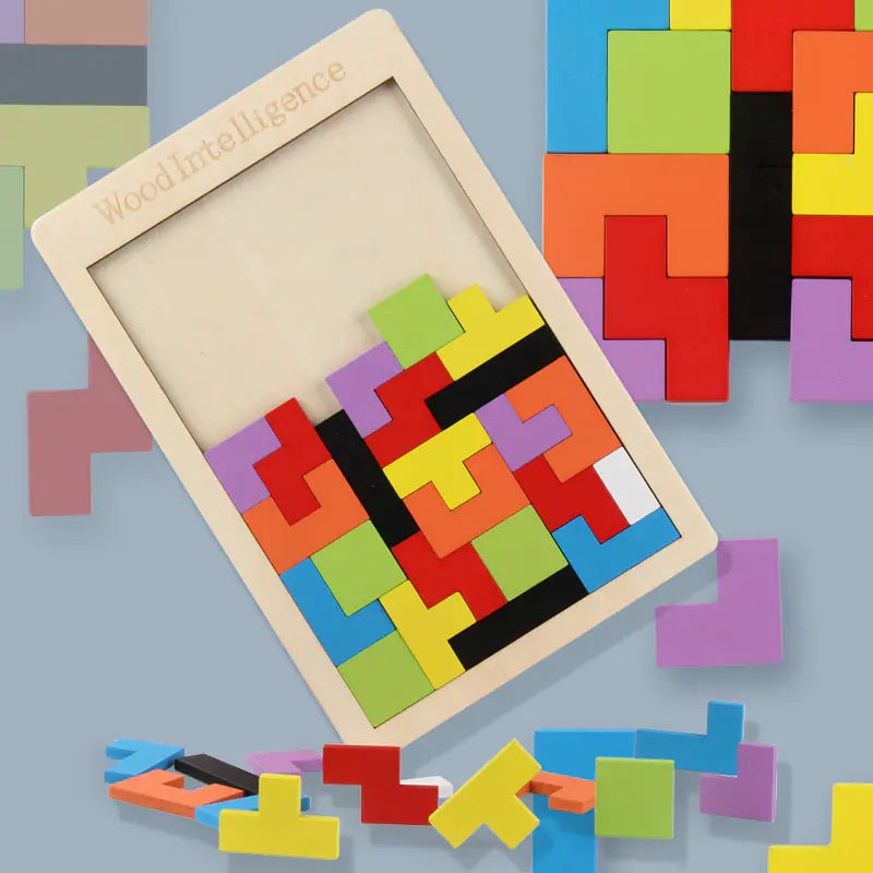 Tetris Wooden Puzzle