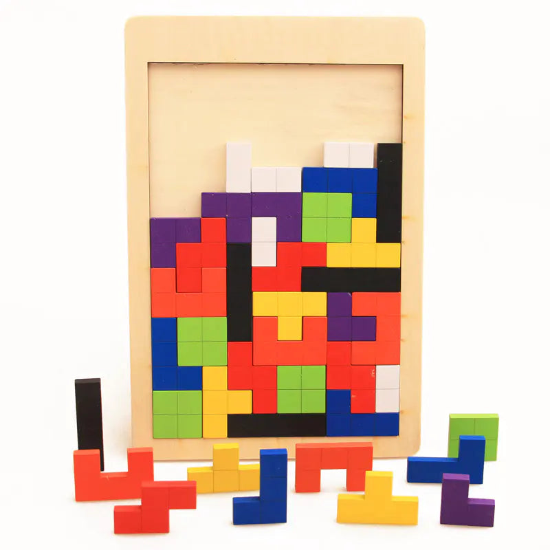 Tetris Wooden Puzzle