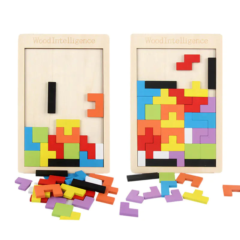Tetris Wooden Puzzle